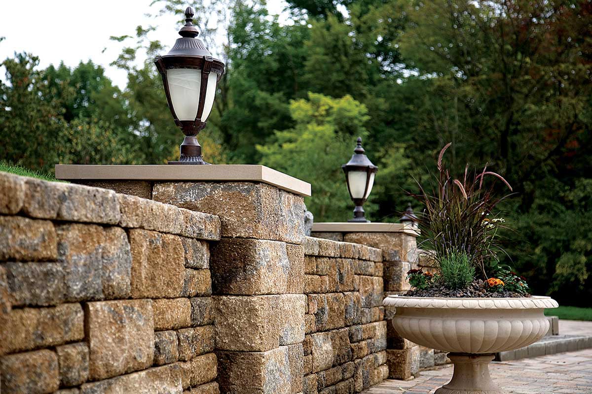 Keystone Century Wall® Structural Retaining Wall Block 