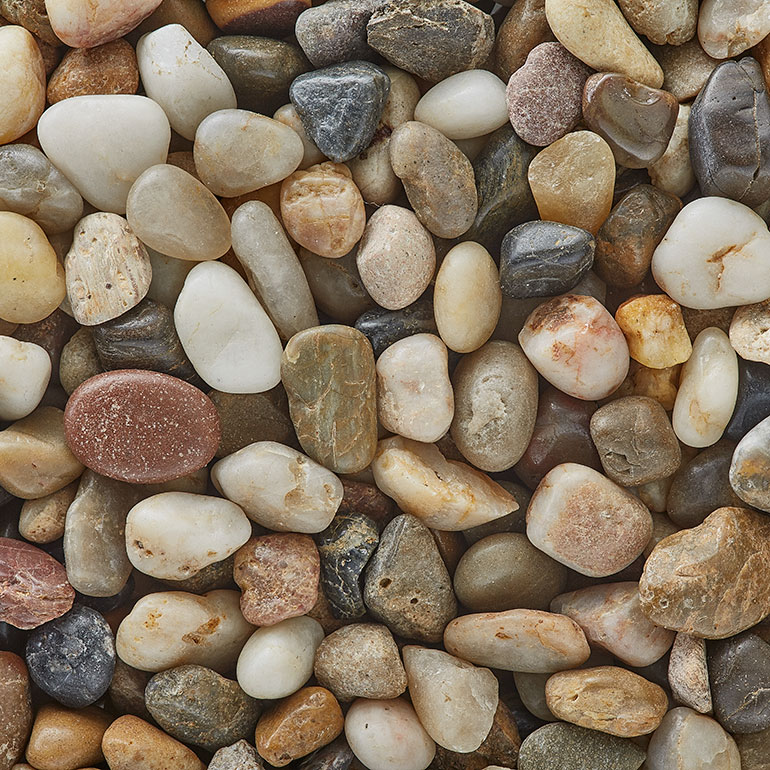 Polished-mixed-gravel-three-eighths-inch