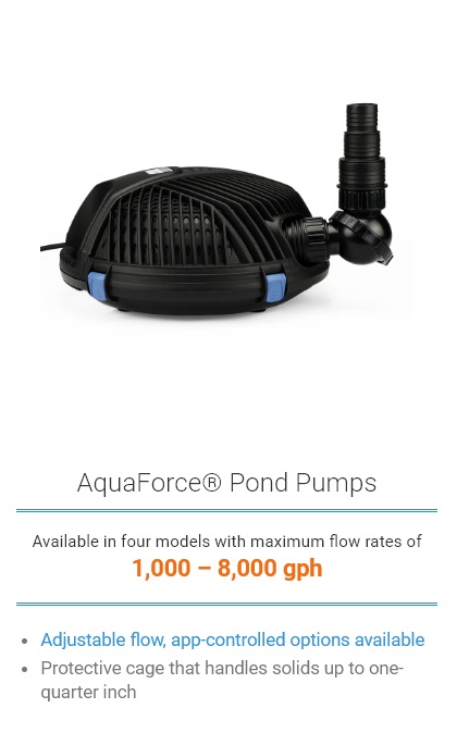 AquaForce® Pond Pumps