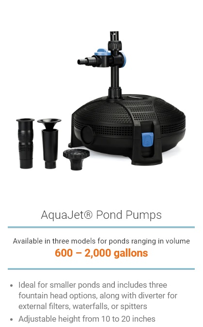 AquaJet® Pond Pumps