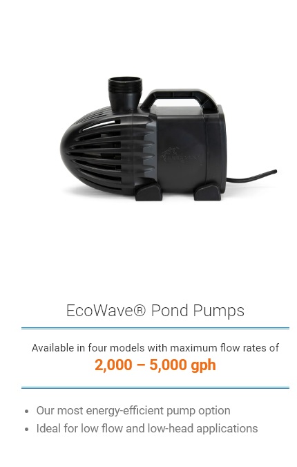 EcoWave® Pond Pumps